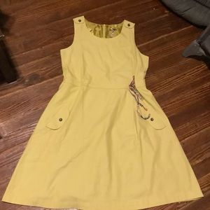Matilda Jane Size Medium Yellow Dress NWT